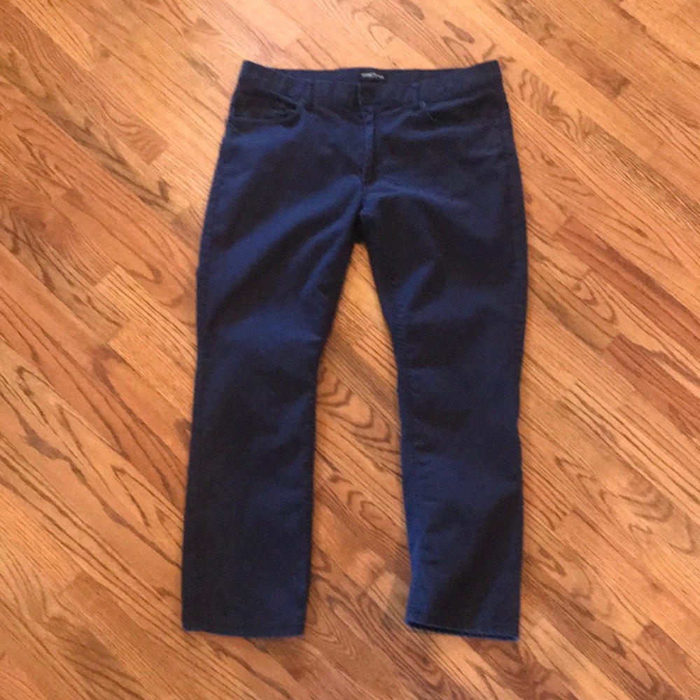 men’s kenneth cole navy pants